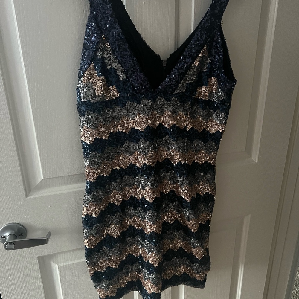 Sparkle mini dress